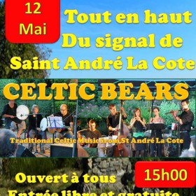 Celtic_Bears_en_concert_tout_en_haut_du_signal_de_St_Andre_La_Co